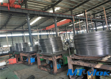 ASTM B704 سبيكة 825 سبائك النيكل أنبوب طول 4200m / لفائف مع قوة ممتازة
