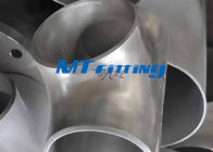 UNS S31803 / S32750 Duplex Steel Equal & Reducing Tee Pipe Fittings for Boiler
