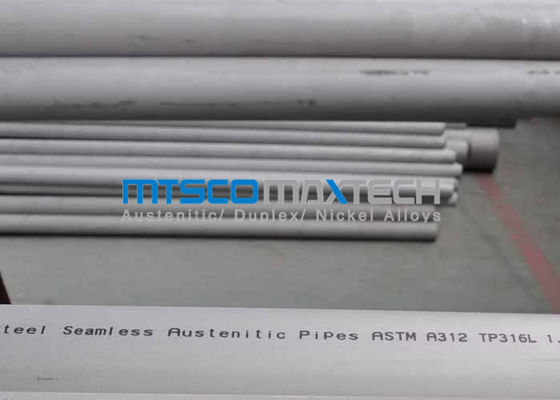Cold Drawn Stainless Steel Seamless Pipe Big Diameter , TP316L / 1.4404 100mm X 10mm